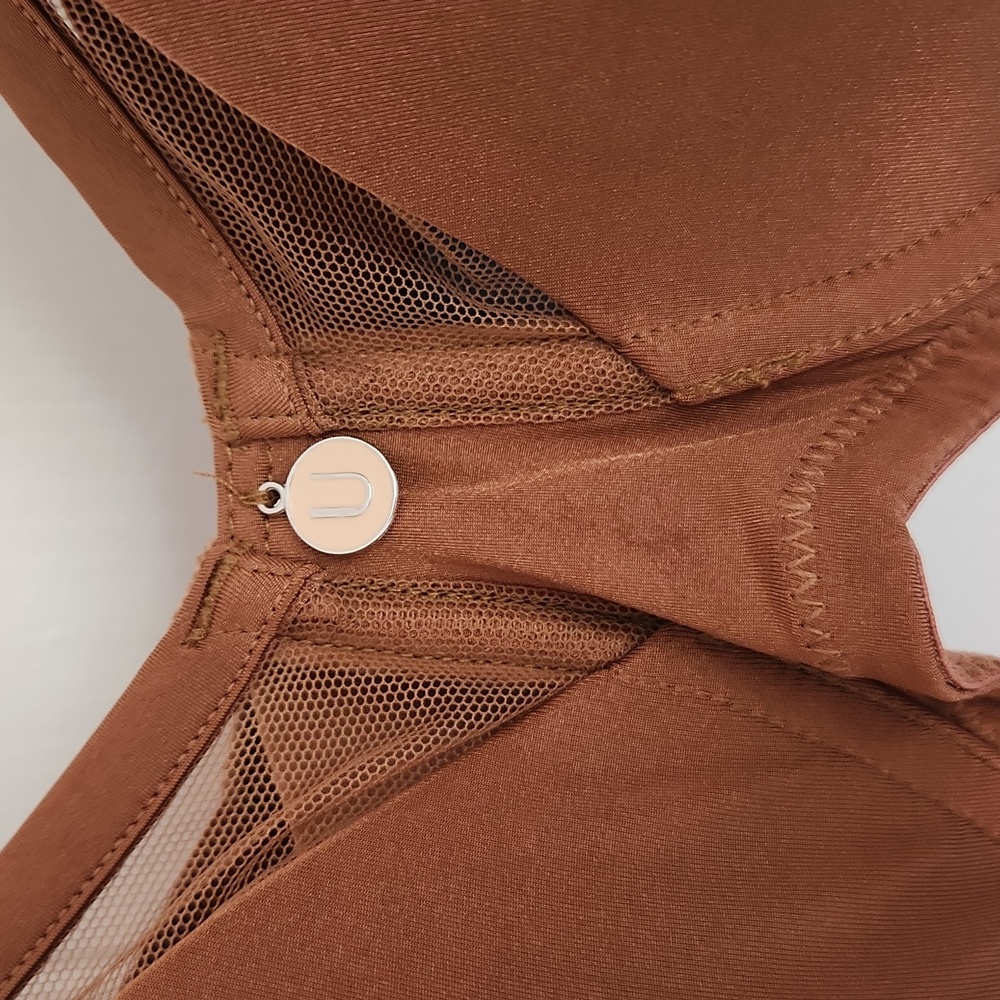 Understance flexwire t-shirt bra in teddy brown, size 44D - Picture 2 of 7